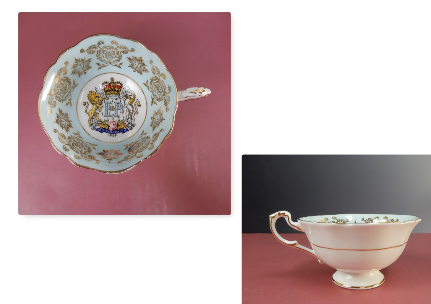 Paragon Orphan Cup Commemorating Queen Elizabeth II’s 1959 visit to Canada