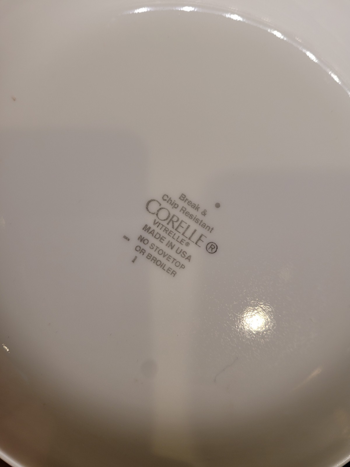 Lot of 4 Corelle Vitrelle Bread & Butter Plates Black White Mixed Pattern