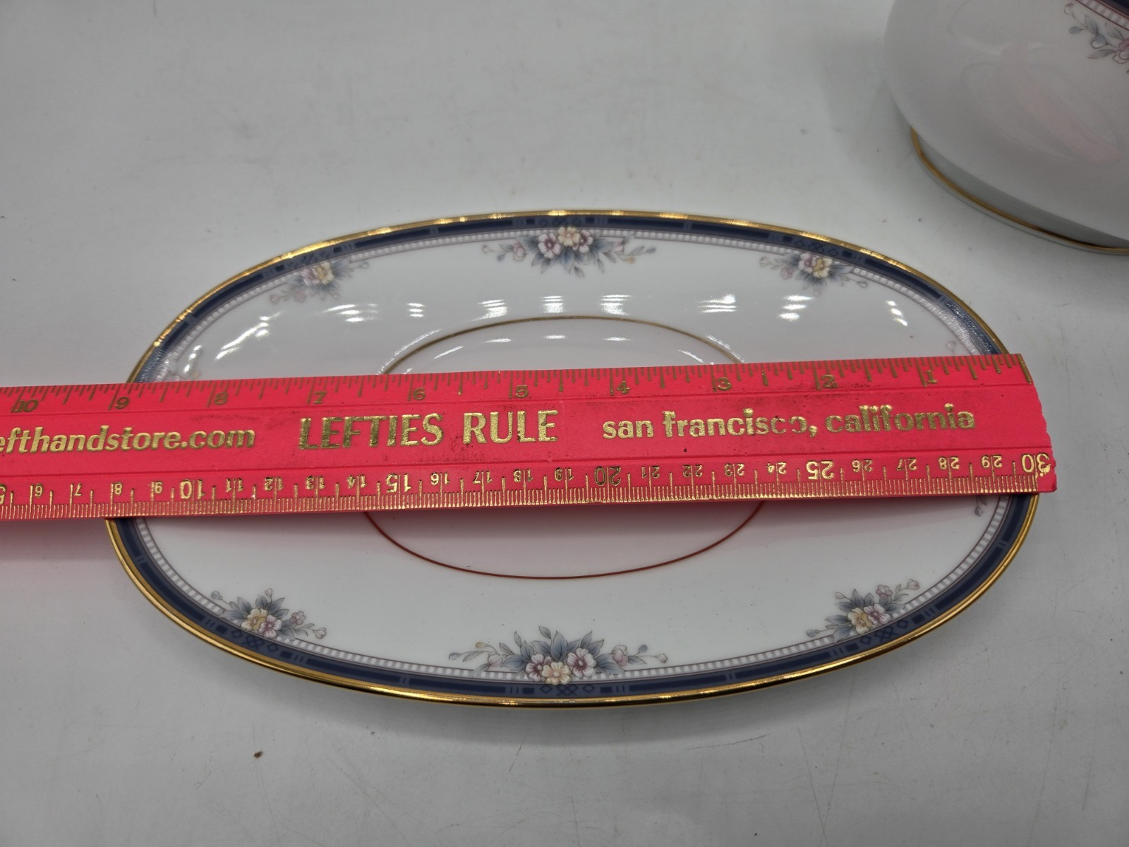NORITAKE Porcelain China “ONTARIO” Gravy Boat & Saucer #3763 Elegant Dining Vtg