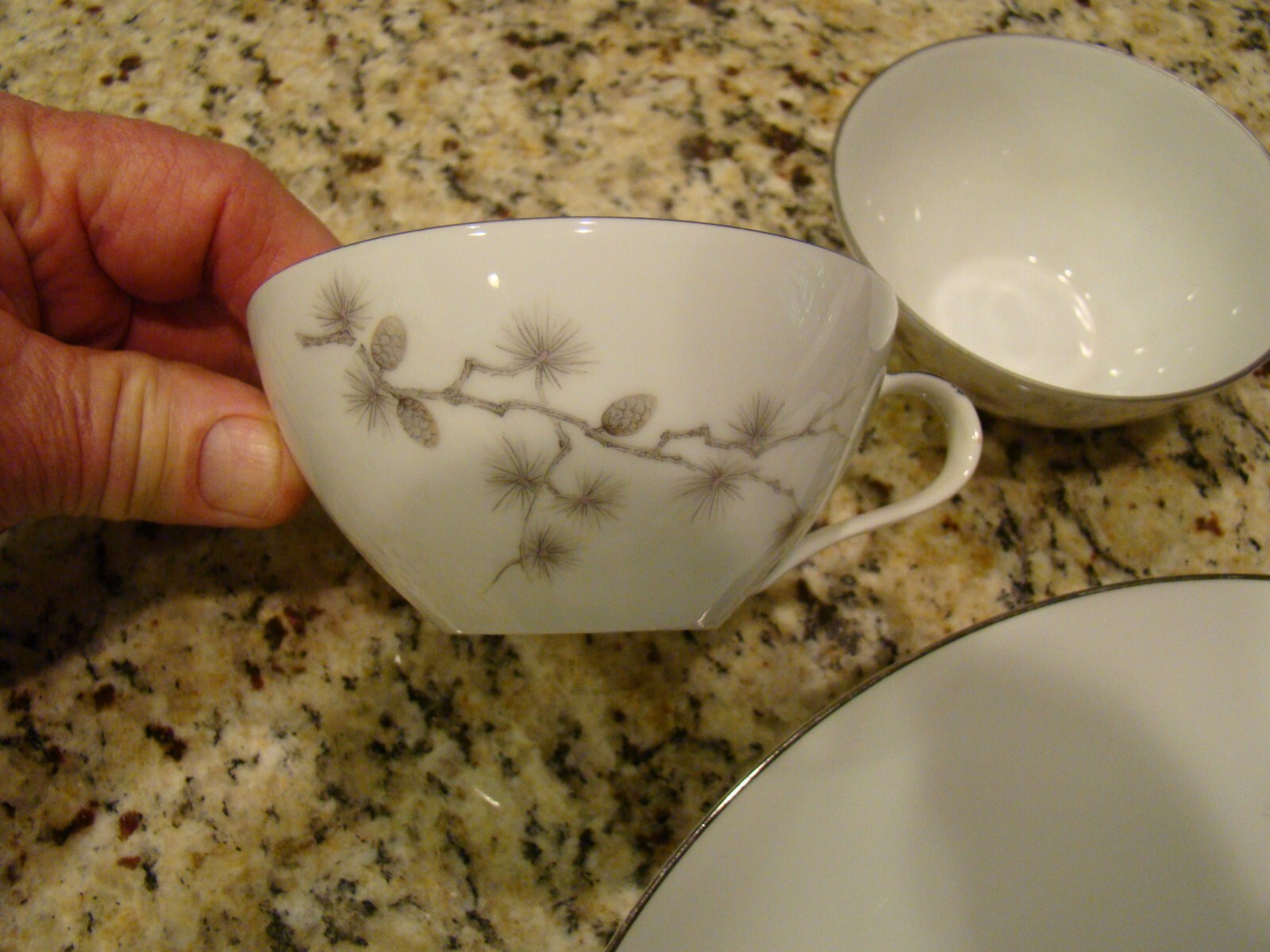 Vintage Mikasa Fine China Yamato Japan – Sendai #6168- Four Piece Place Setting