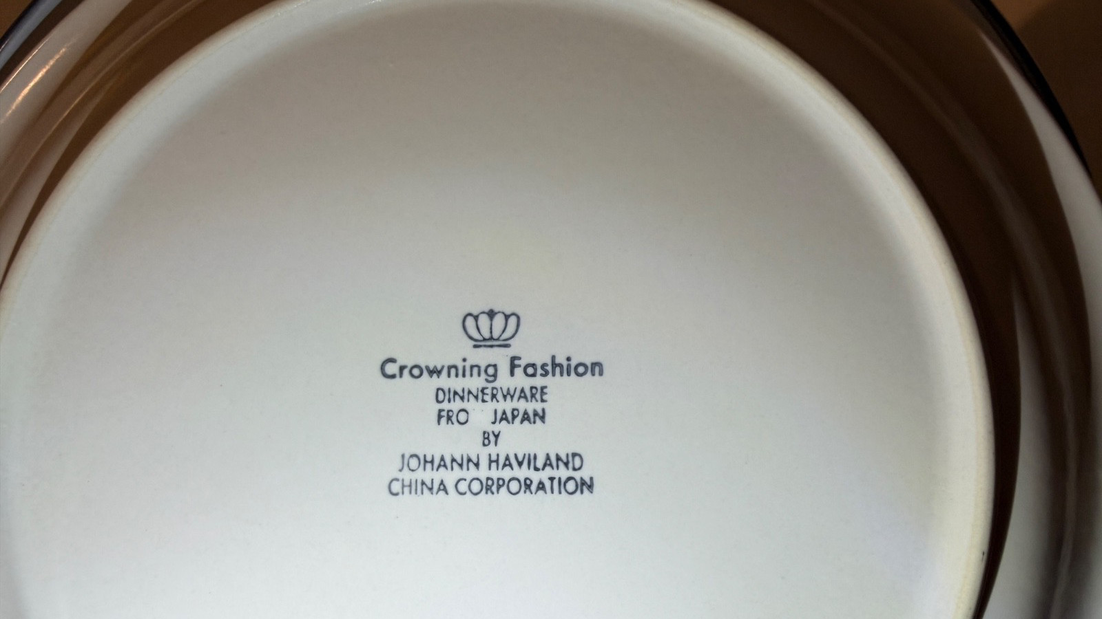 16 Johann Haviland Crowning Fashion Plates Blue Bouquet 10) 7.75″ and 9) 10.75″