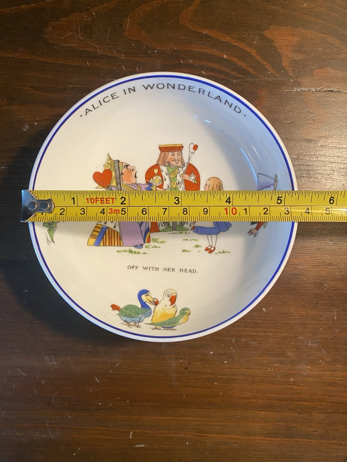 Hammersley & Co. Alice in Wonderland Bone China Round Bowl 5.5in England