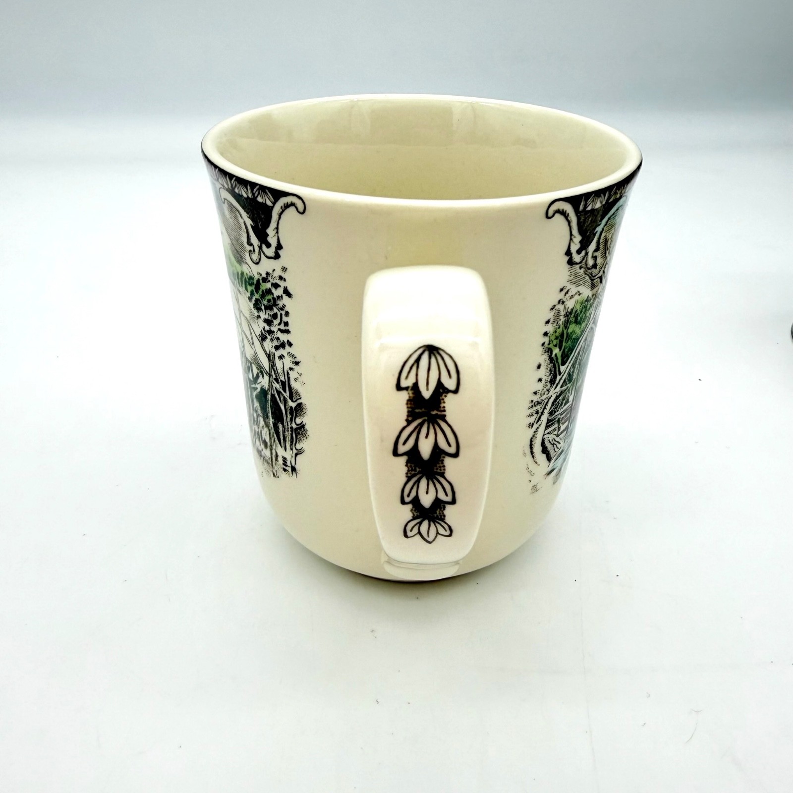 2 Johnson Bros Friendly Village COFFEE MUGS Covered Bridge