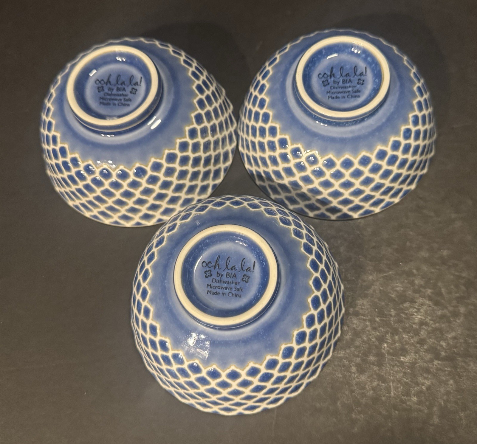 Ooh La La! By BIA, Cheyenne Basket Weave & in Blue/White/Turquoise Stripes NICE