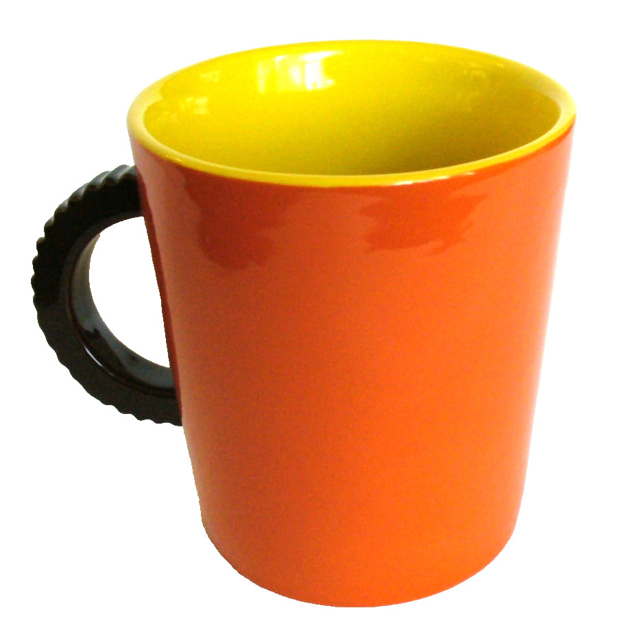 New~3D~HERSHEY’S~Fitz&Floyd~REESES~Coffee~MUG~Brown Grooved Handle~4″ x 3.75″