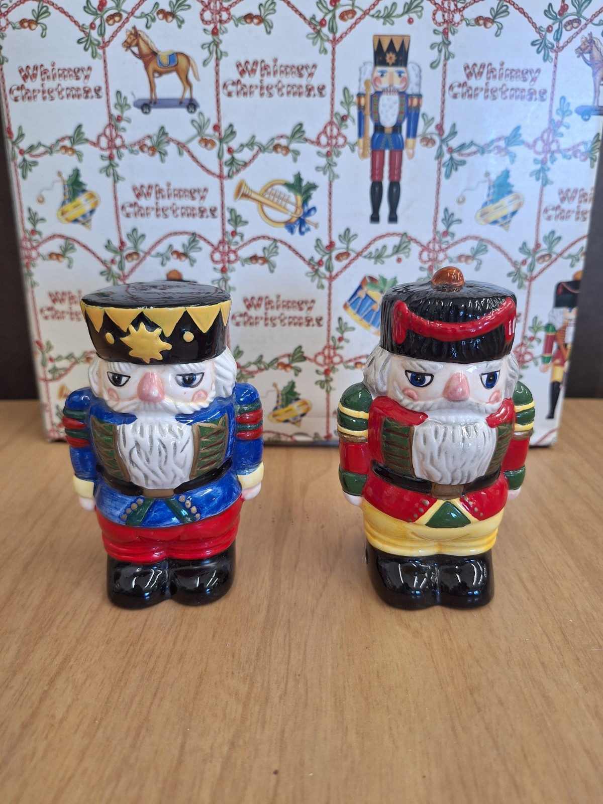 Block Spal Whimsy Christmas Dinnerware Portugal Vintage Discontinued 1992