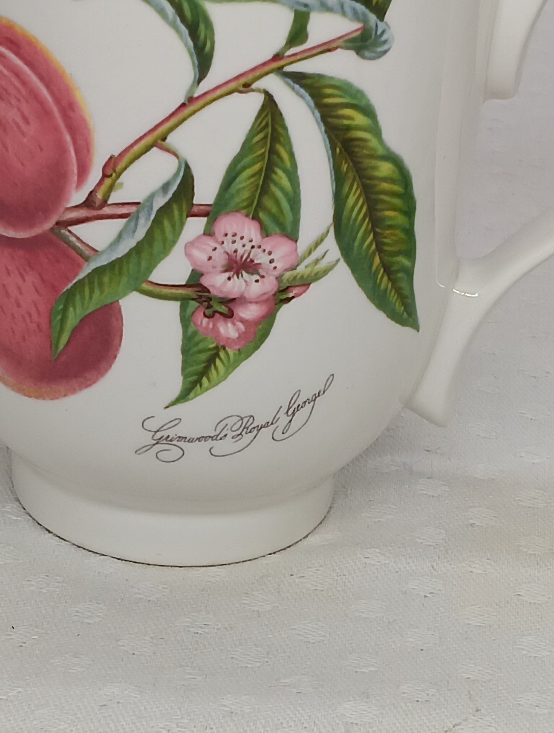 3 Portmeirion “Pomona” Large Mugs by Susan Williams-Ellis ~ Footed English Mugs