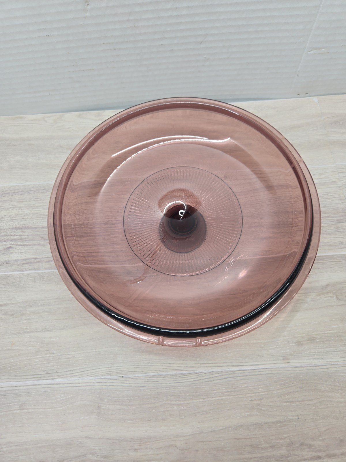 Pyrex Replacement Cranberry Glass Lid V-2.5-C for Corning Vision Pot 8 7/16″