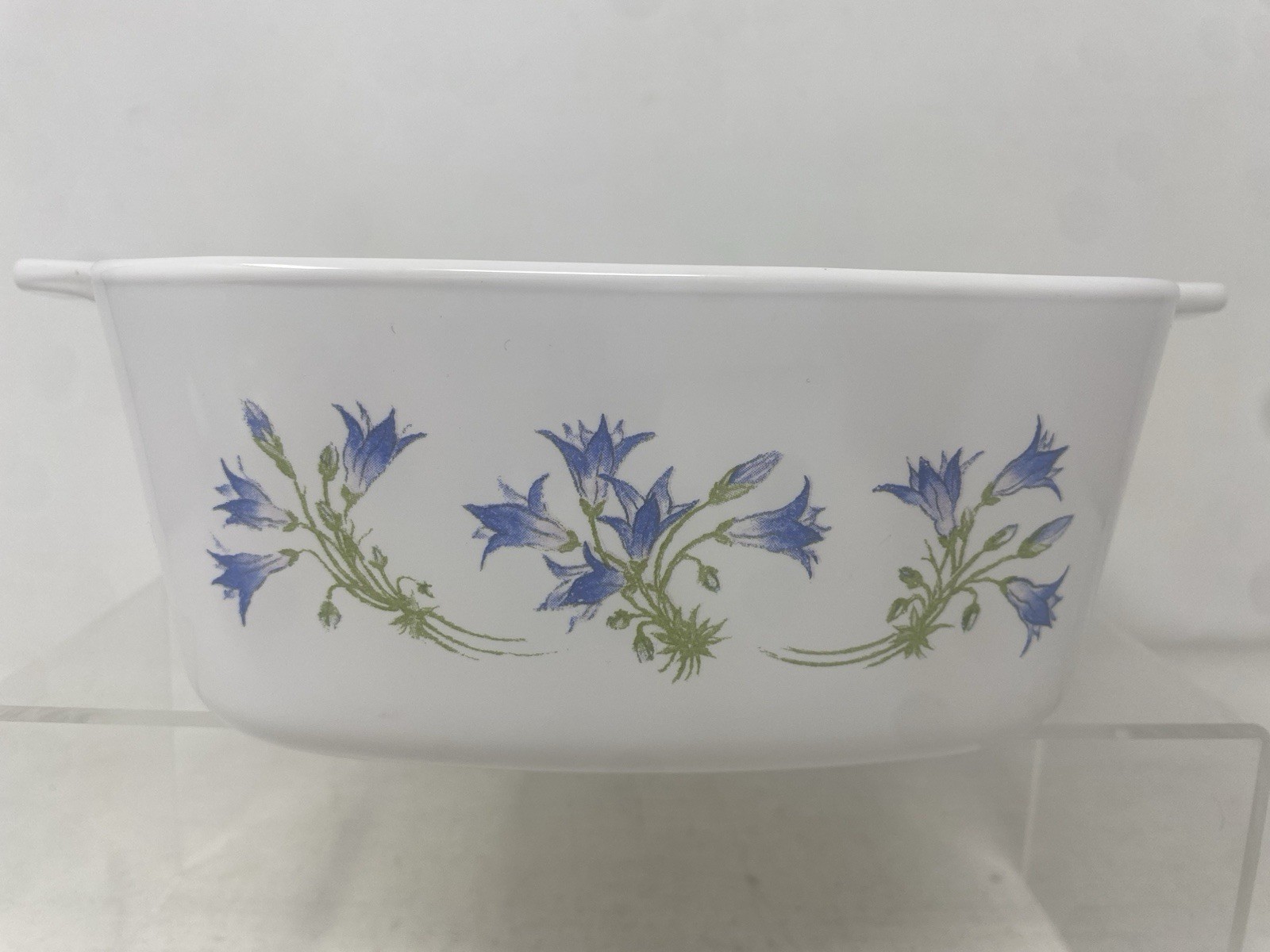 Vintage Corning Blue Dusk Casserole Baking Dishes Set Of 2 1.5 L & 2 L W/ Lid