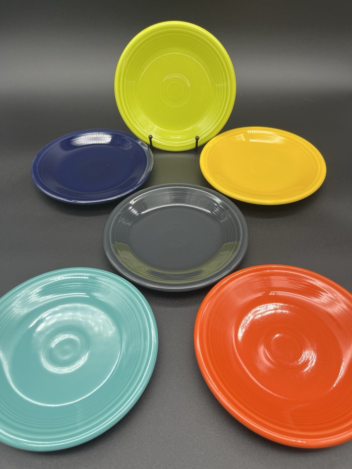 Fiesta Dessert Plate Set 6 Pieces