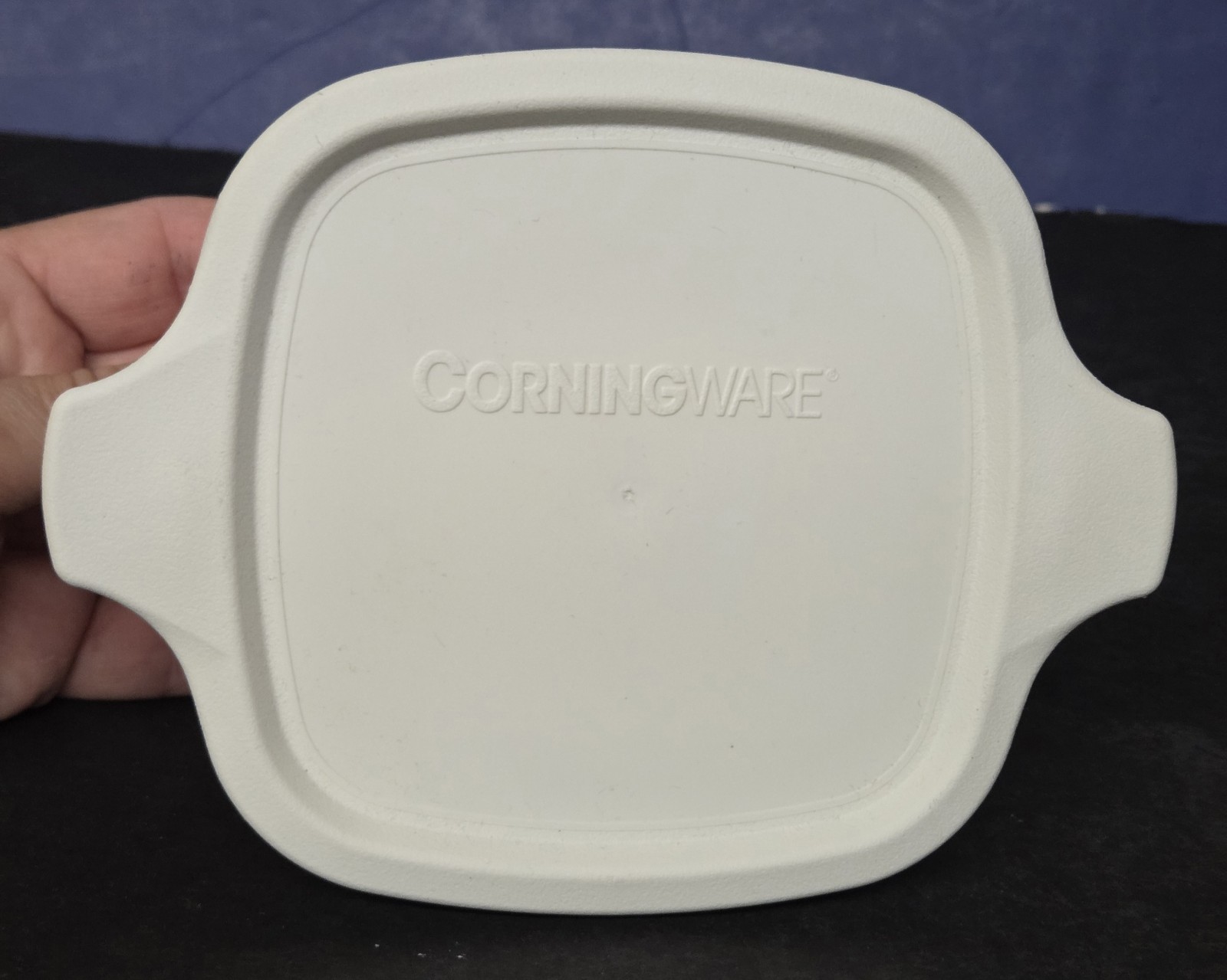 Vintage Corning Ware Cookmates K-PP-43 Small Casserole Dish w/Rubber Snap on Lid