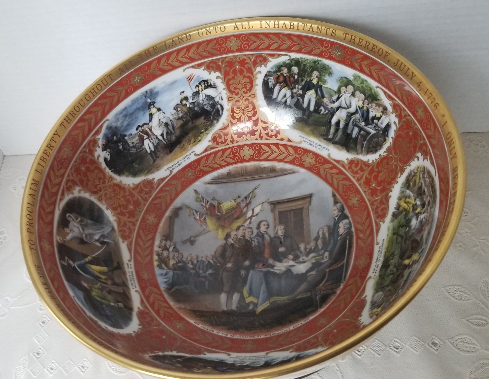 Kaiser Limited Edition Bicentennial Bowl #138 of 5,000 – Excellent Condition