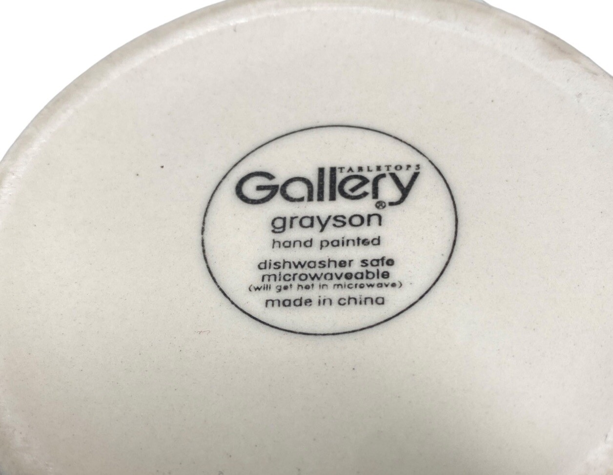 Set Of 2 Tabletops Gallery “GRAYSON” Hand Painted Orange 5 5/8″ Soup Cereal Bowl