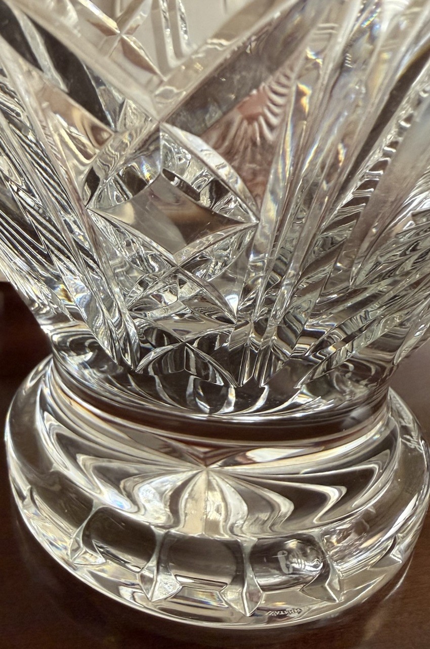 Waterford RARE Millennium 2000 Huge Centerpiece Bowl 11″ Signed By Connolly A+