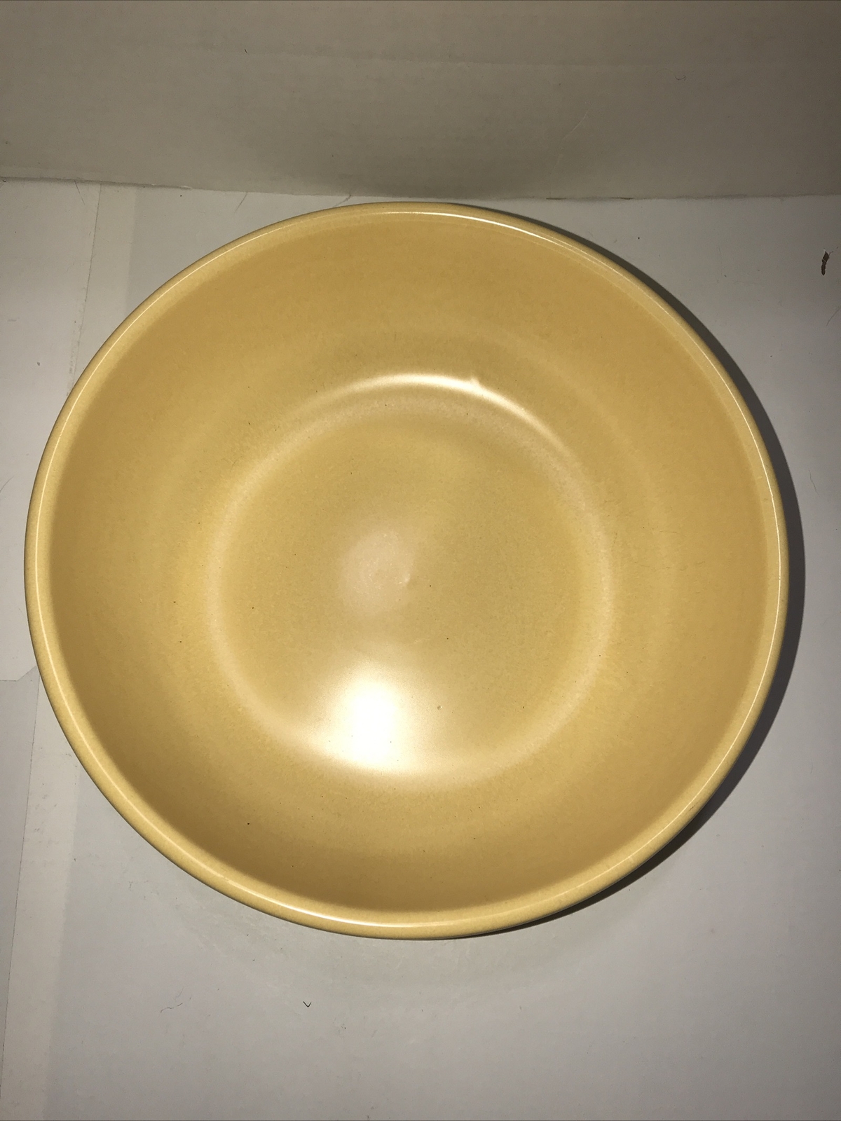 La Solana 10” Bowl Yellow Vintage MCM Pottery