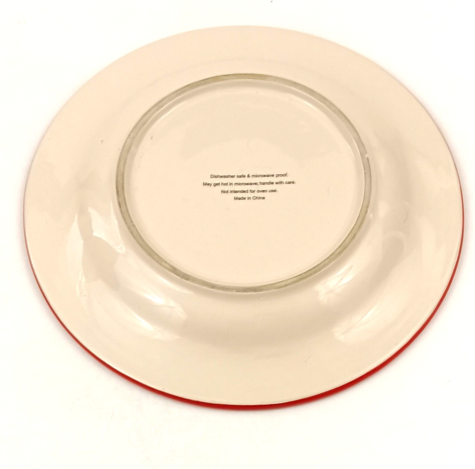 Heart XOXO Plate Red Pink Kohls