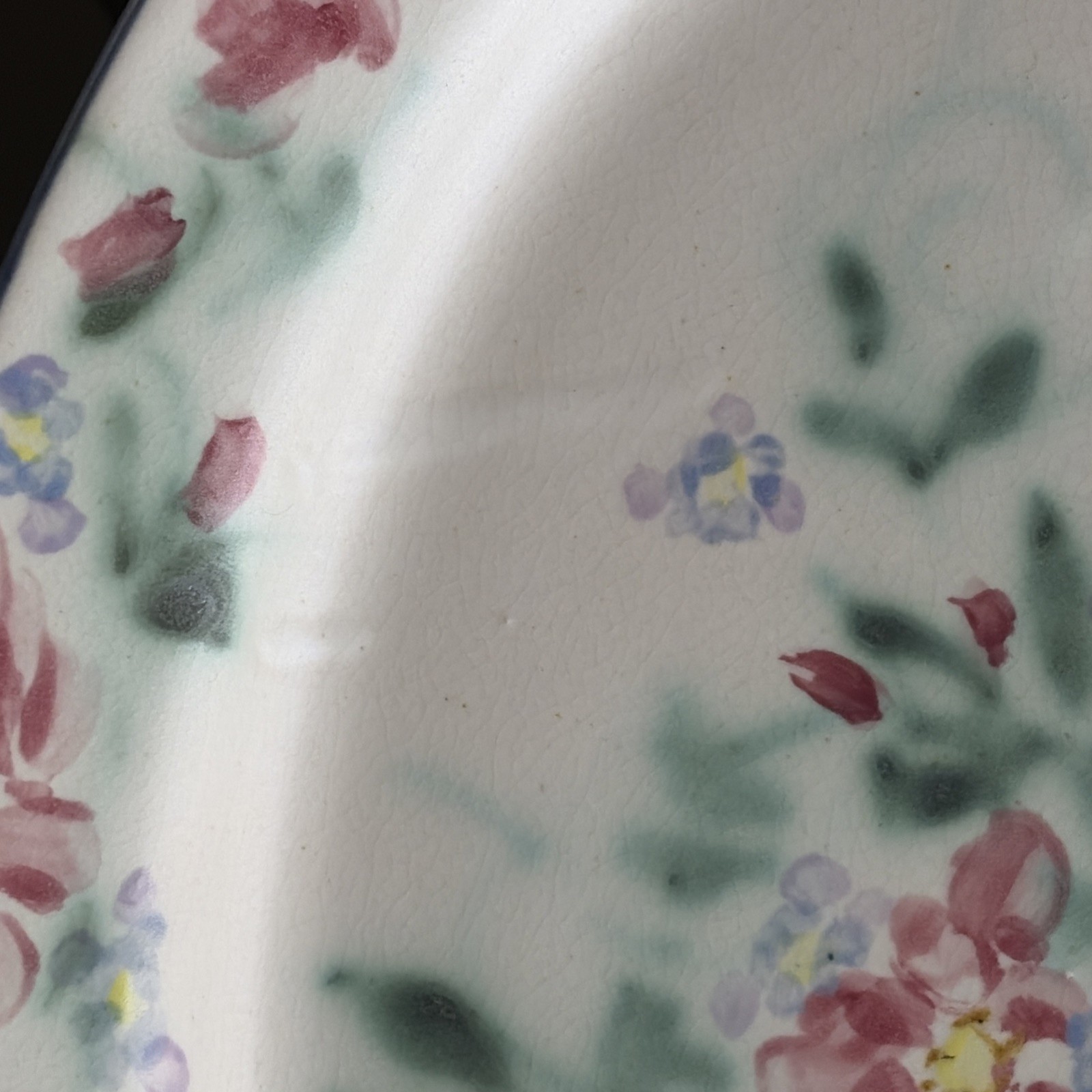 Clouds Folsom 1994 Oval Platter 18.5” X 13” Spring Flowers (355ME)