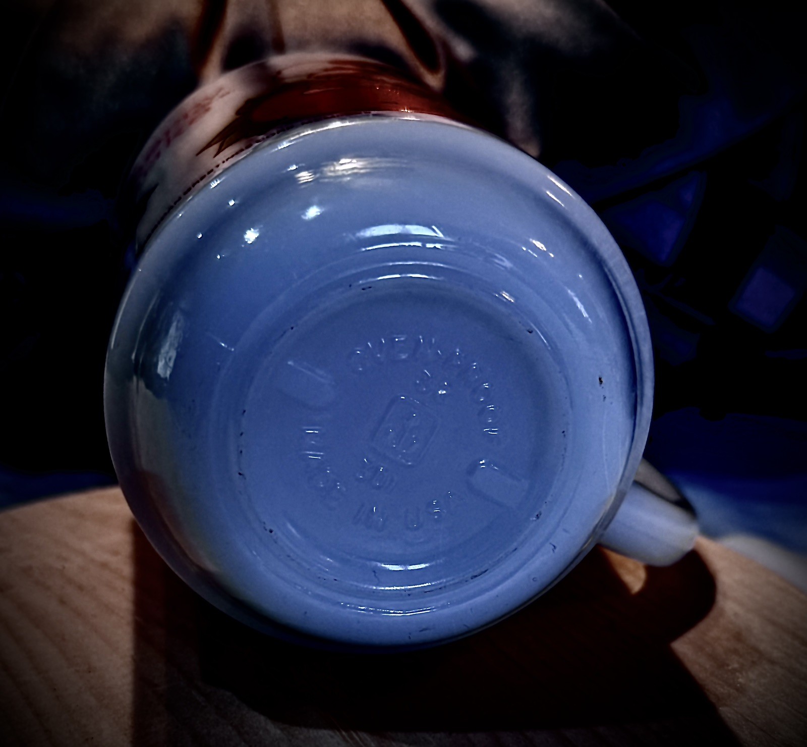  1980  Strawberry  Shortcake  Fire‑King  Anchor  Hocking  Milk  Glass  cup