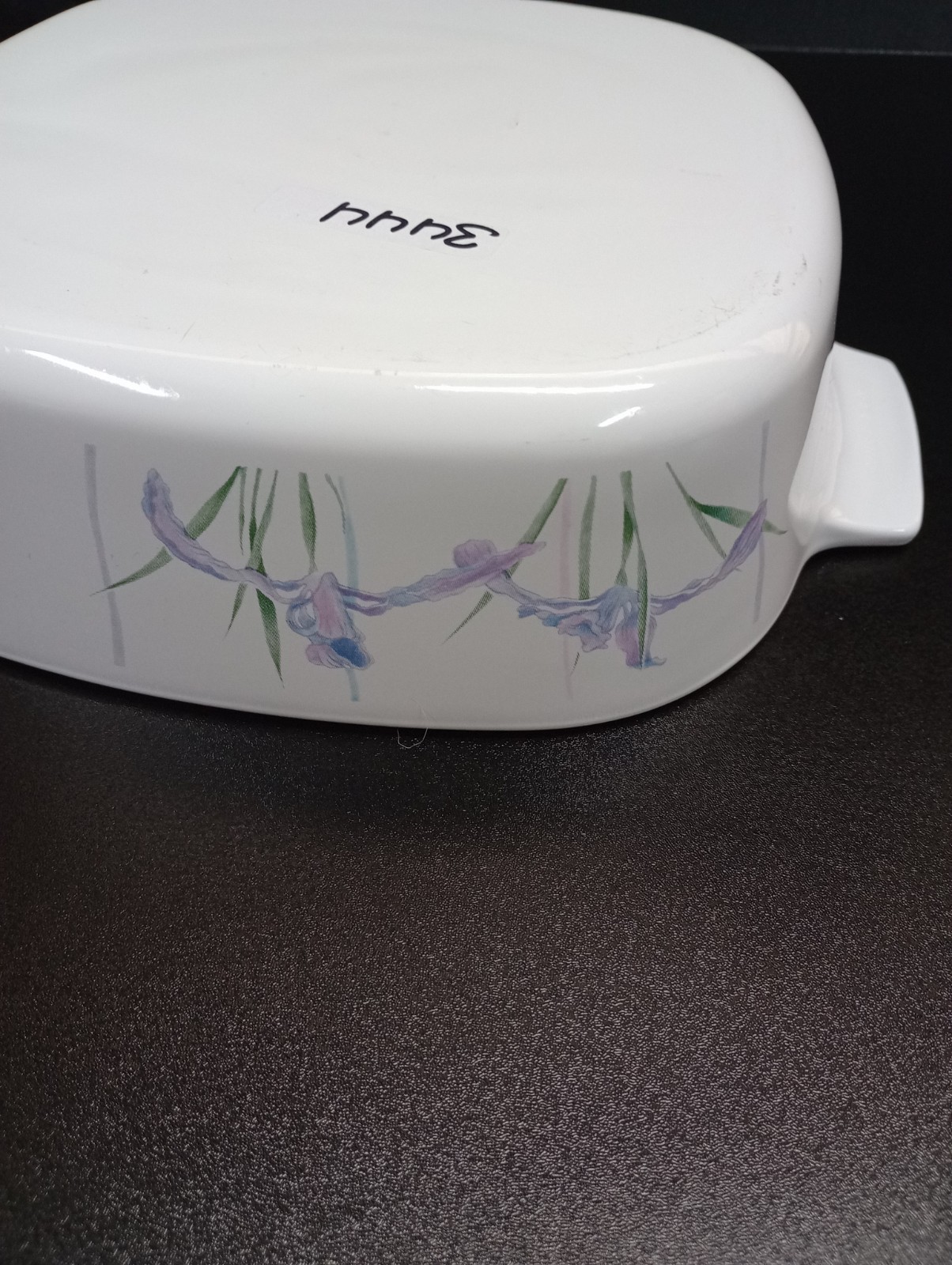 Corning Ware Shadow Iris Casserole Dish A-2-B 2 Liter with Pyrex A-9-C Lid