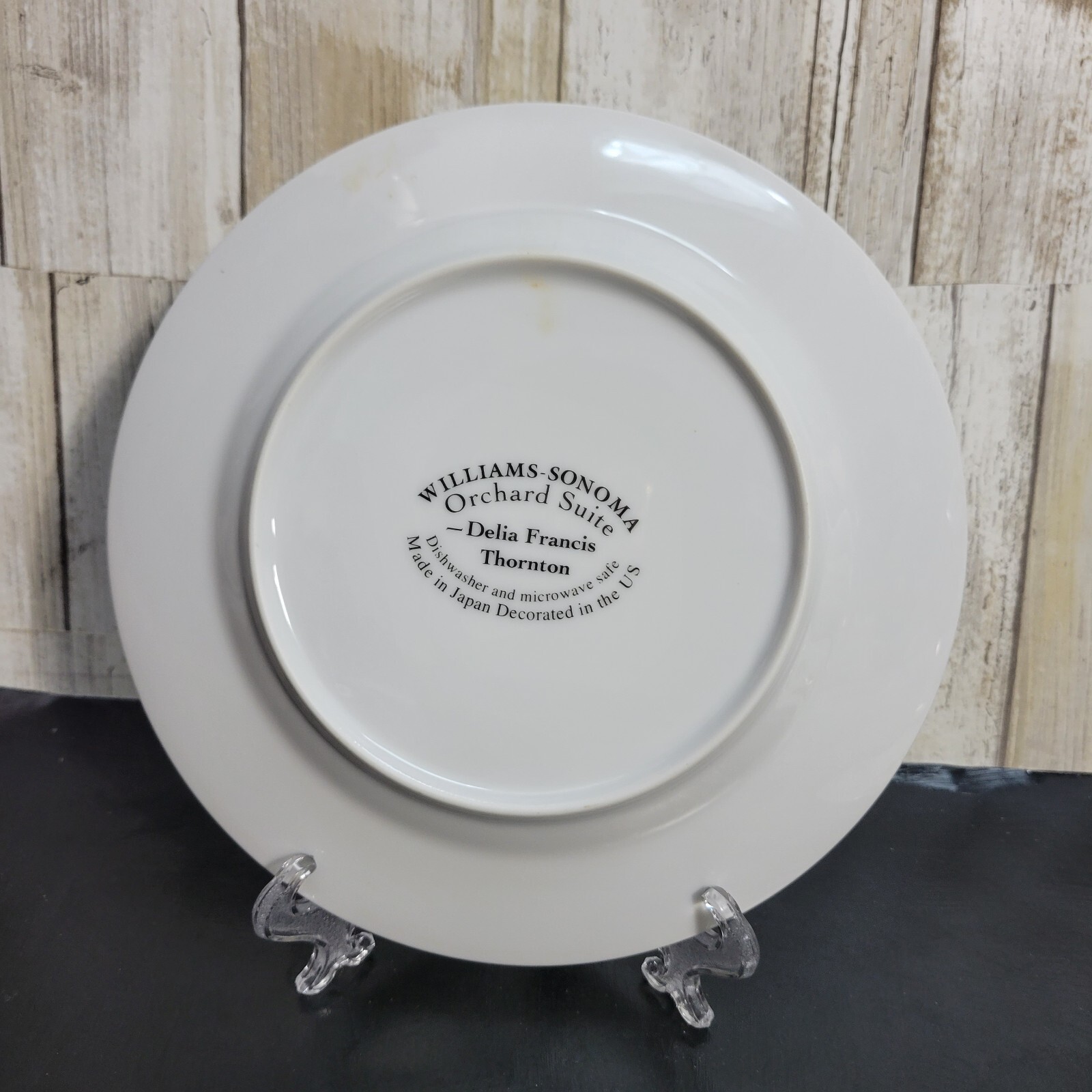Williams Sonoma Orchard Suite Salad Plate 73/4″ Delia Francis Thornton Set Of 2