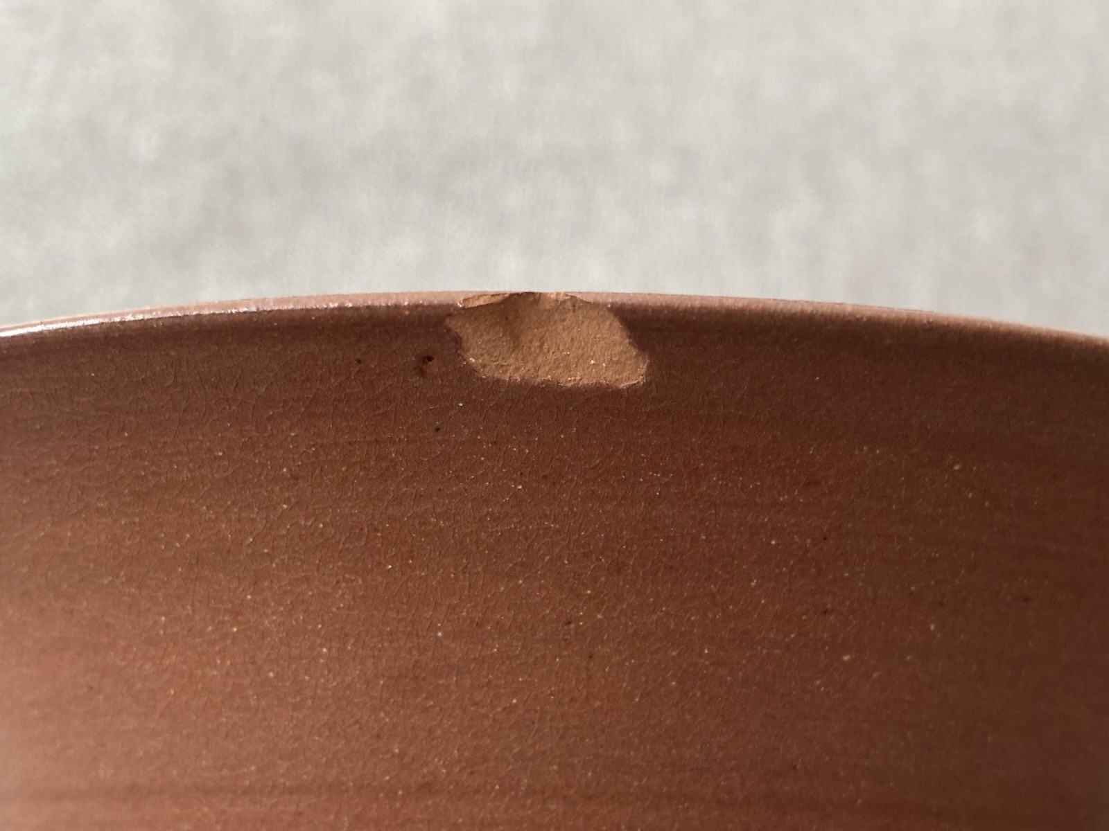 Handmade Painted Bowl 9.75” Earthenware Feather Pattern 1982 Signed James White