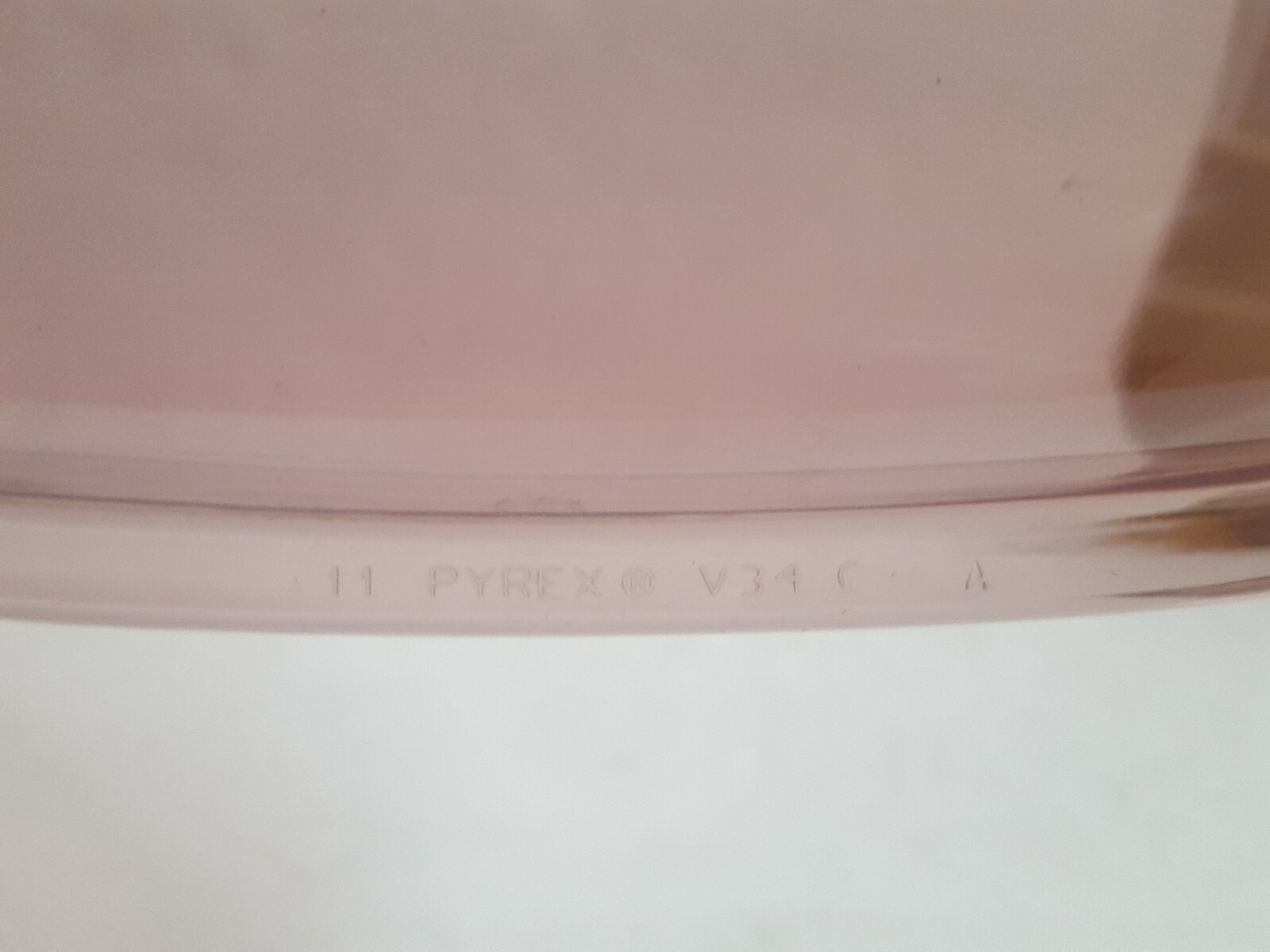 Corning Ware Vision V-34-C CRANBERRY 4 Qt Roaster Casserole & Lid Cookware EUC