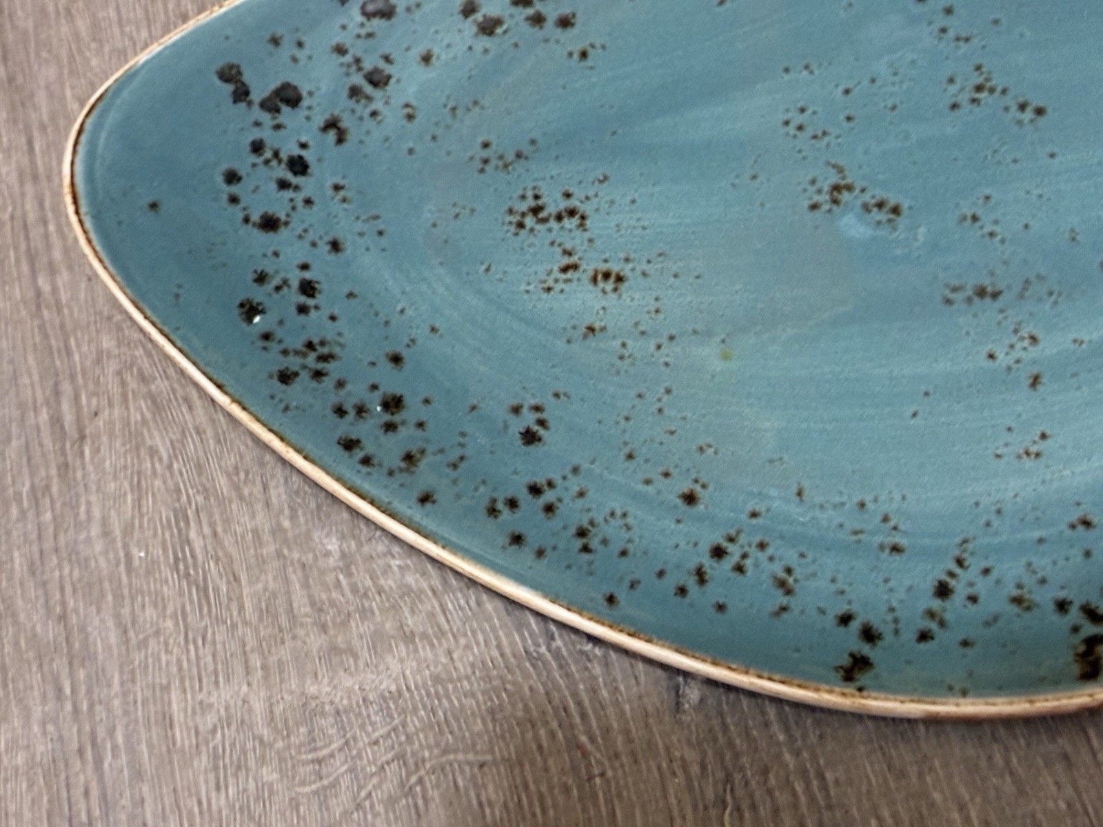 Steelite Blue Dapple Oval Serving Platters Set of 3 England Restaurant China