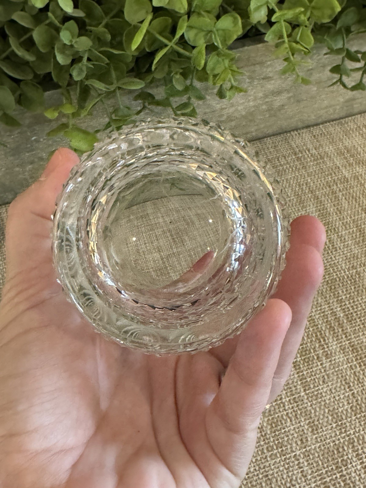 Waterford Glass Crystal Colleen Double Old Fashioned 4 1/4” H Tumbler