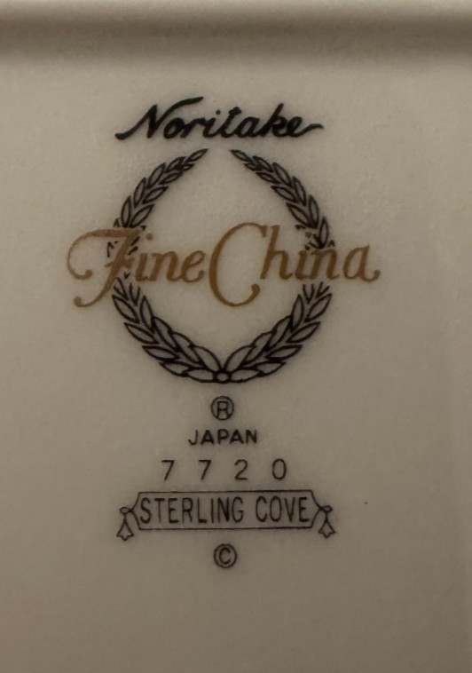 Vintage Noritake Sterling Cove 7720 Large Oval Serving Platter 15.5″ Japan