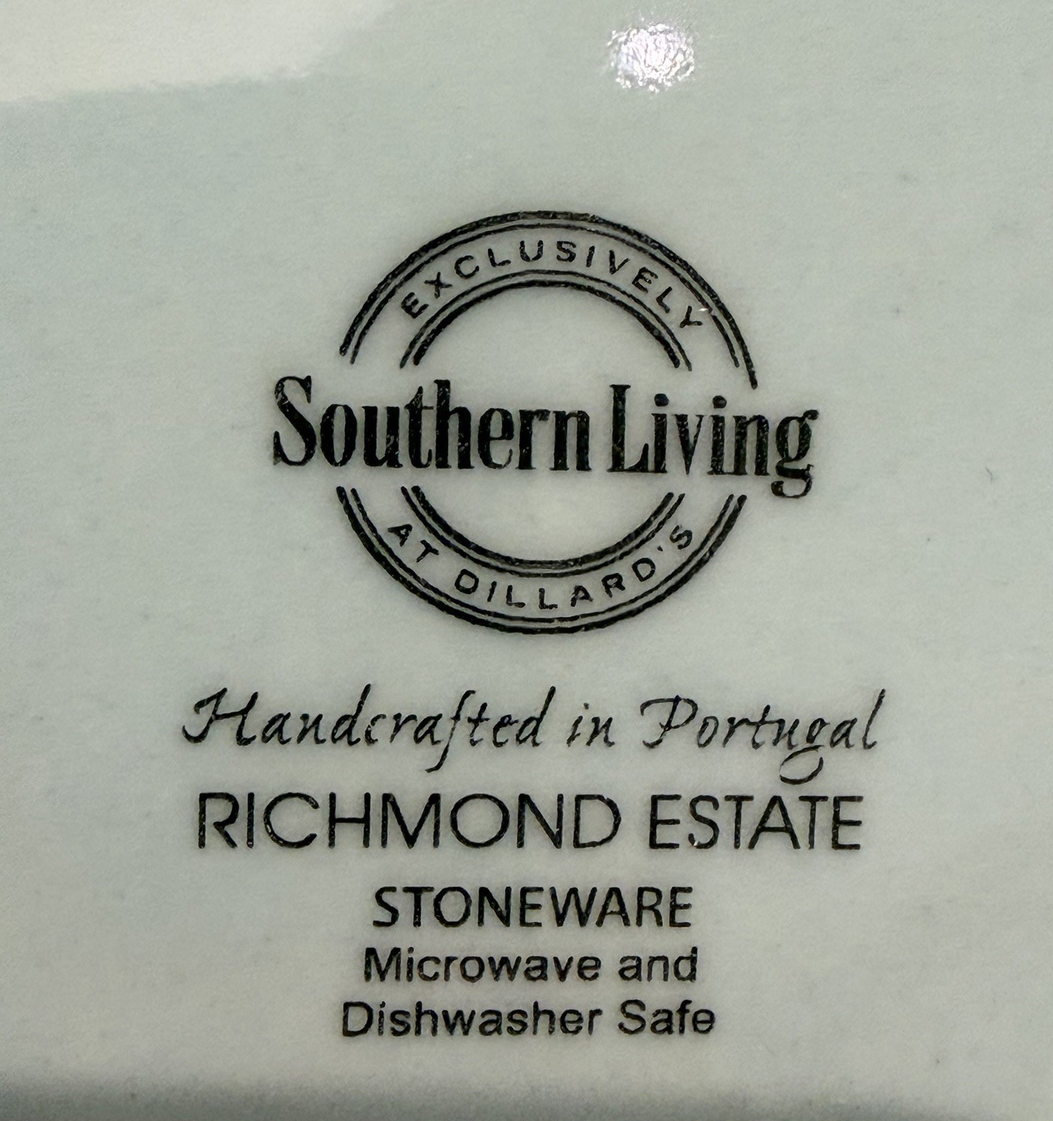 Blue Salad/dessert Plates From Southern Living Inspired By Ginori-1735 Set Of 2
