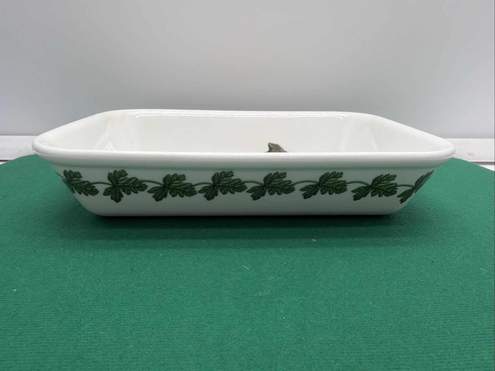 Portmeirion Pomona Pan 8.5″ Pippin Leaves Blooms Fruit Discontinued EXC+