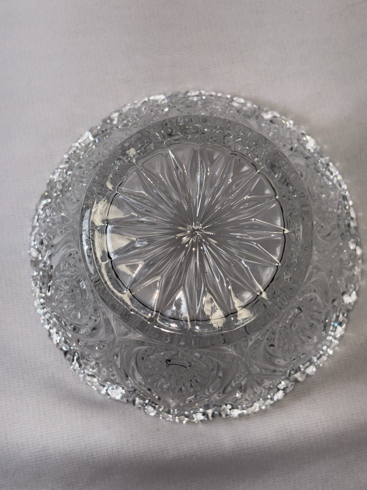 Nachtmann Florenz Clear Crystal Glass Bowls Set Of 2 Candy or Serving 5×3 Inches