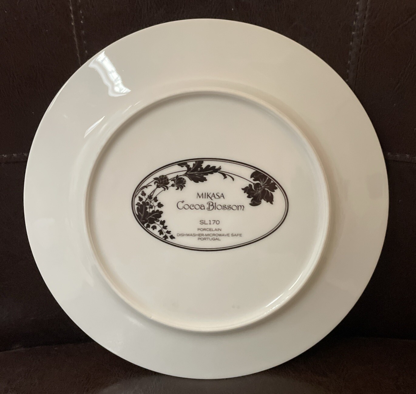 Set of 4 Mikasa Cocoa Blossom SL170 Salad Plate 8” Portugal