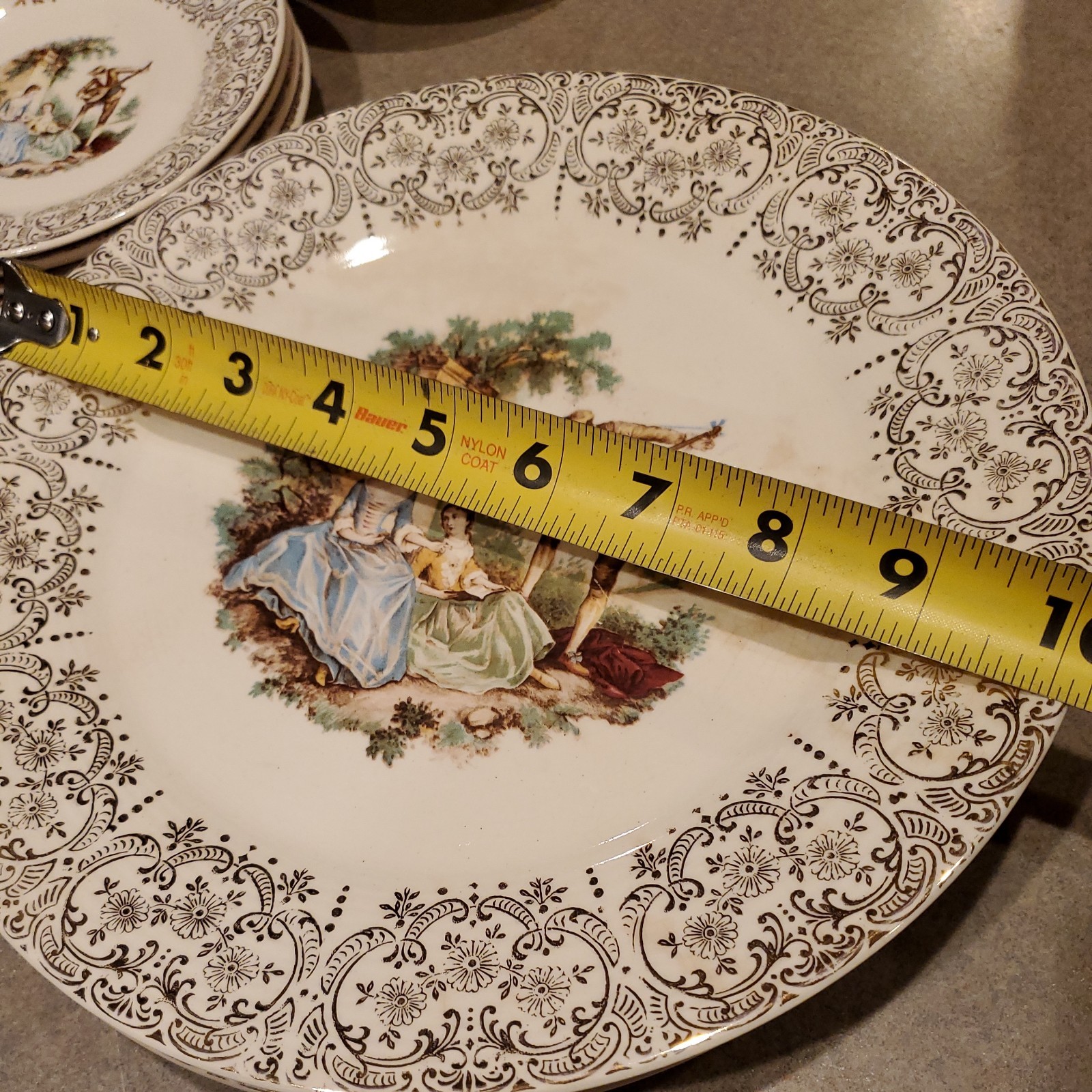 Vtg AMERICAN LIMOGES TRIUMPH CHINA D’OR Serenade 22K Gold 26 Pieces