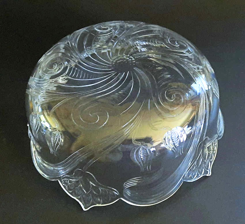 IMPORTANT ANTIQUE STEVENS & WILLIAMS CUT CRYSTAL FREDERICK CARDER BOWL