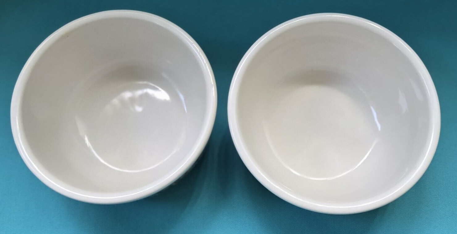 Houston Harvest Hershey’s Chocolate Syrup Ice Cream Bowls Ceramic Nostalgic