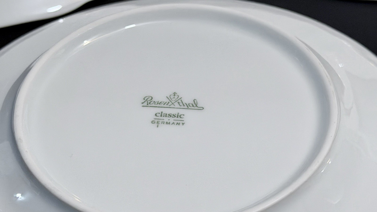 VTG Rosenthal Germany Sanssouci White Embossed 15Pc Dinner Set 5place Setting EC
