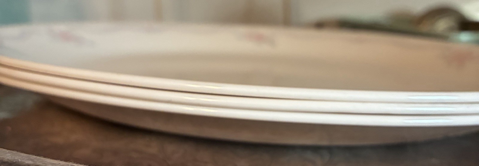 Corelle English Breakfast Set Of 3 Dinner Plates 10.25”