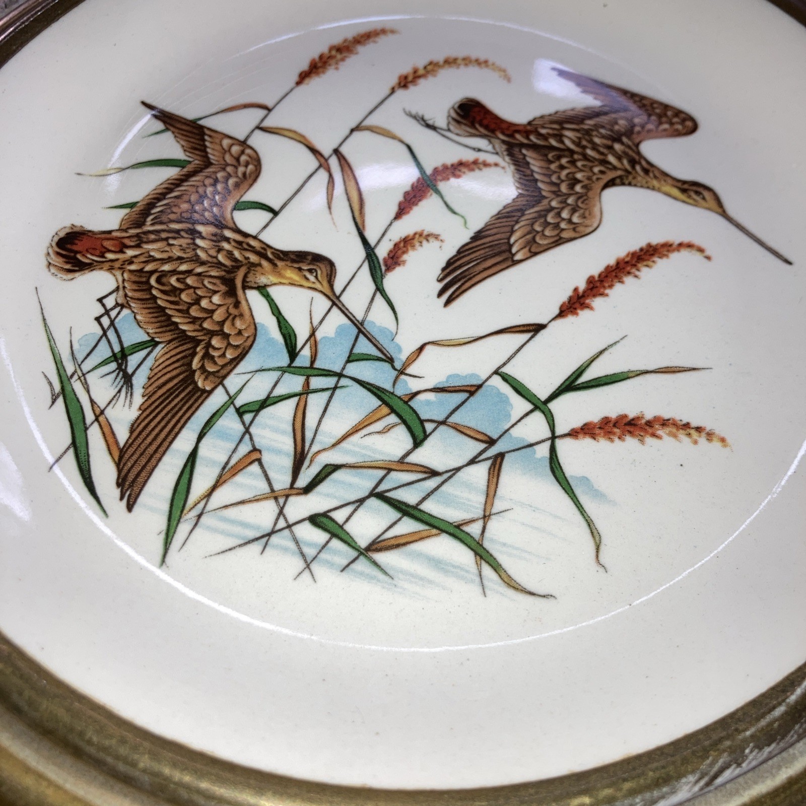 Alfred Meakin Woodcock Plate