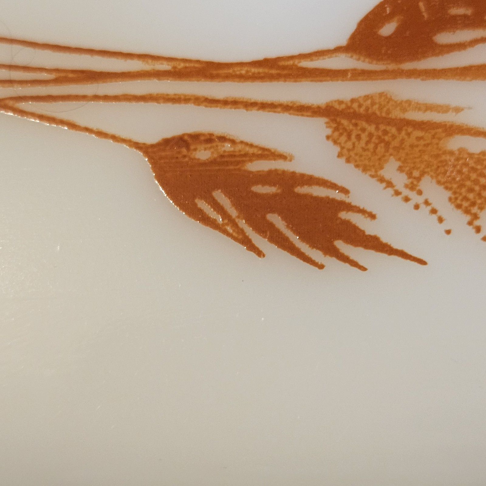 Pyrex 72-b Harvest Wheat Covered Butter Dish