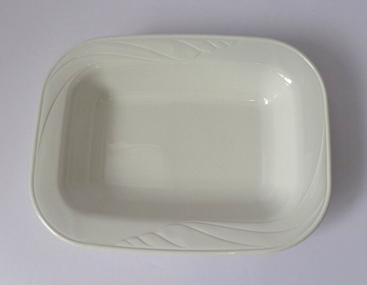 Corning Ware Casual Elegance White Floral Lasagna Casserole Roaster Size L-13