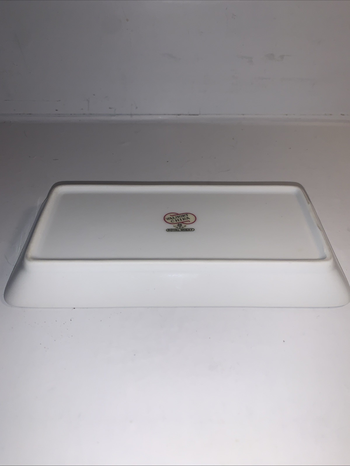 Vintage Valmont China Royal Wheat Covered Butter Dish With Lid Made In Japan