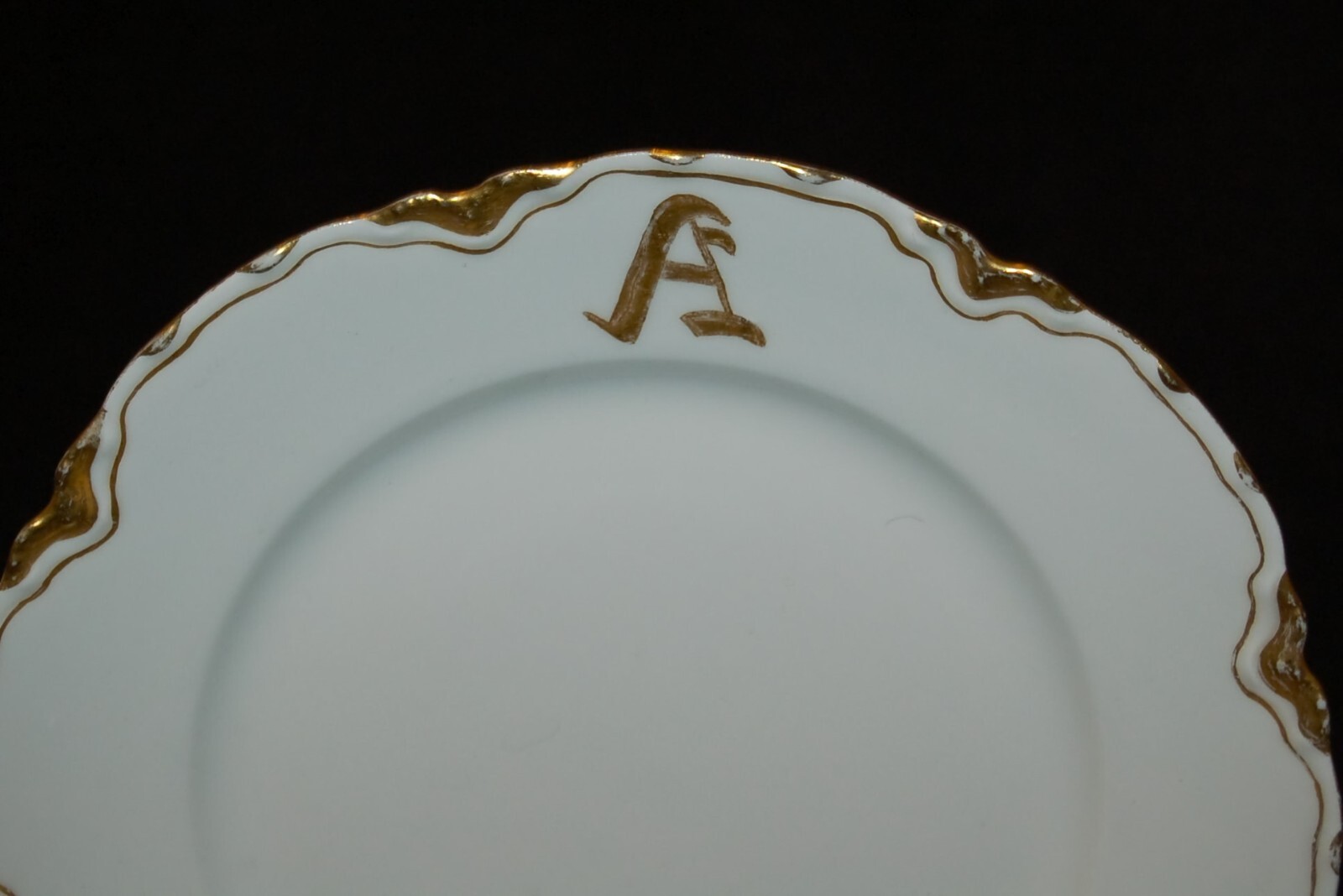 ANTIQUE Porcelain Plate 7″ LIMOGES Haviland Made in France 1905 Art Nouveau