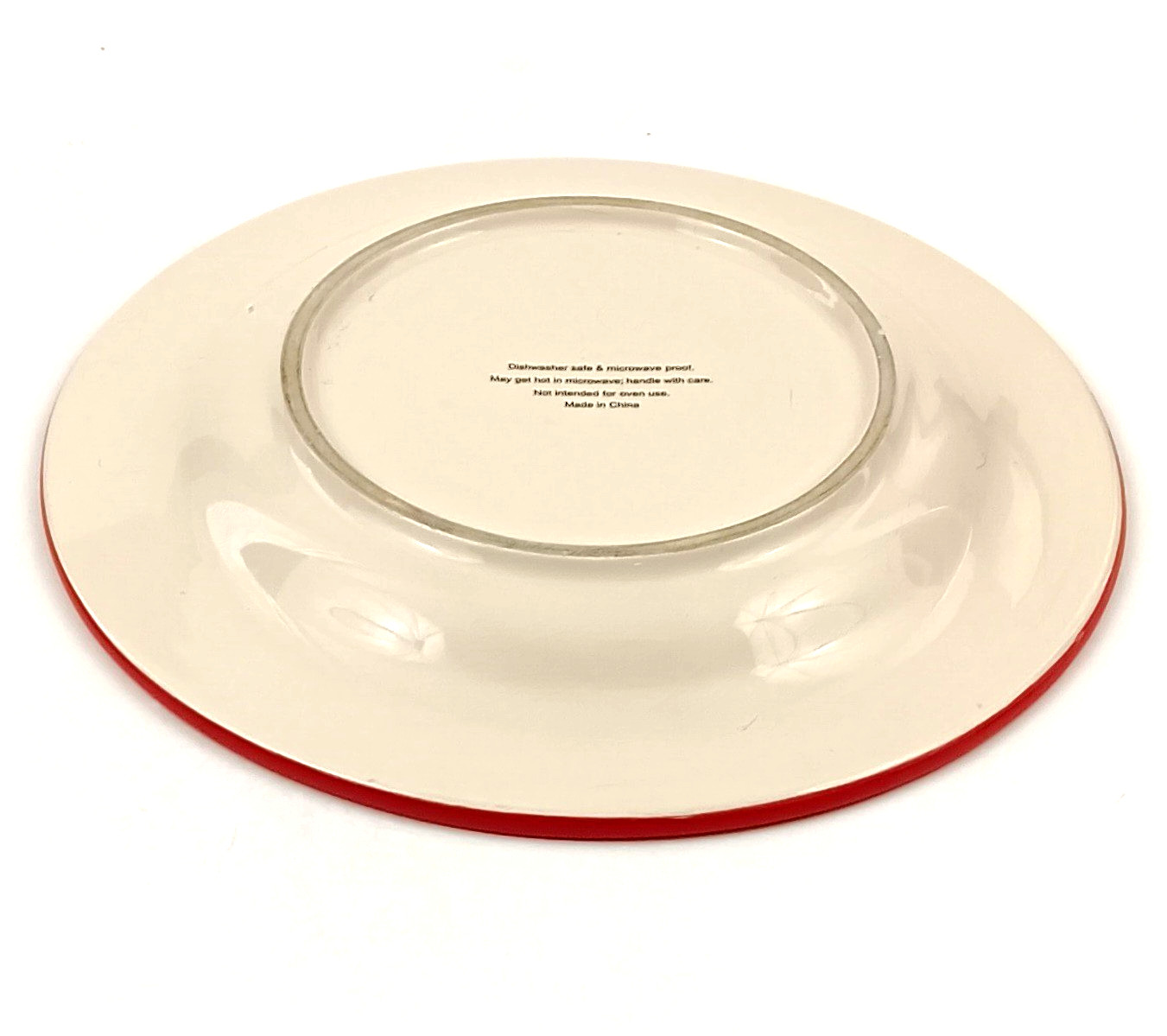 Heart XOXO Plate Red Pink Kohls