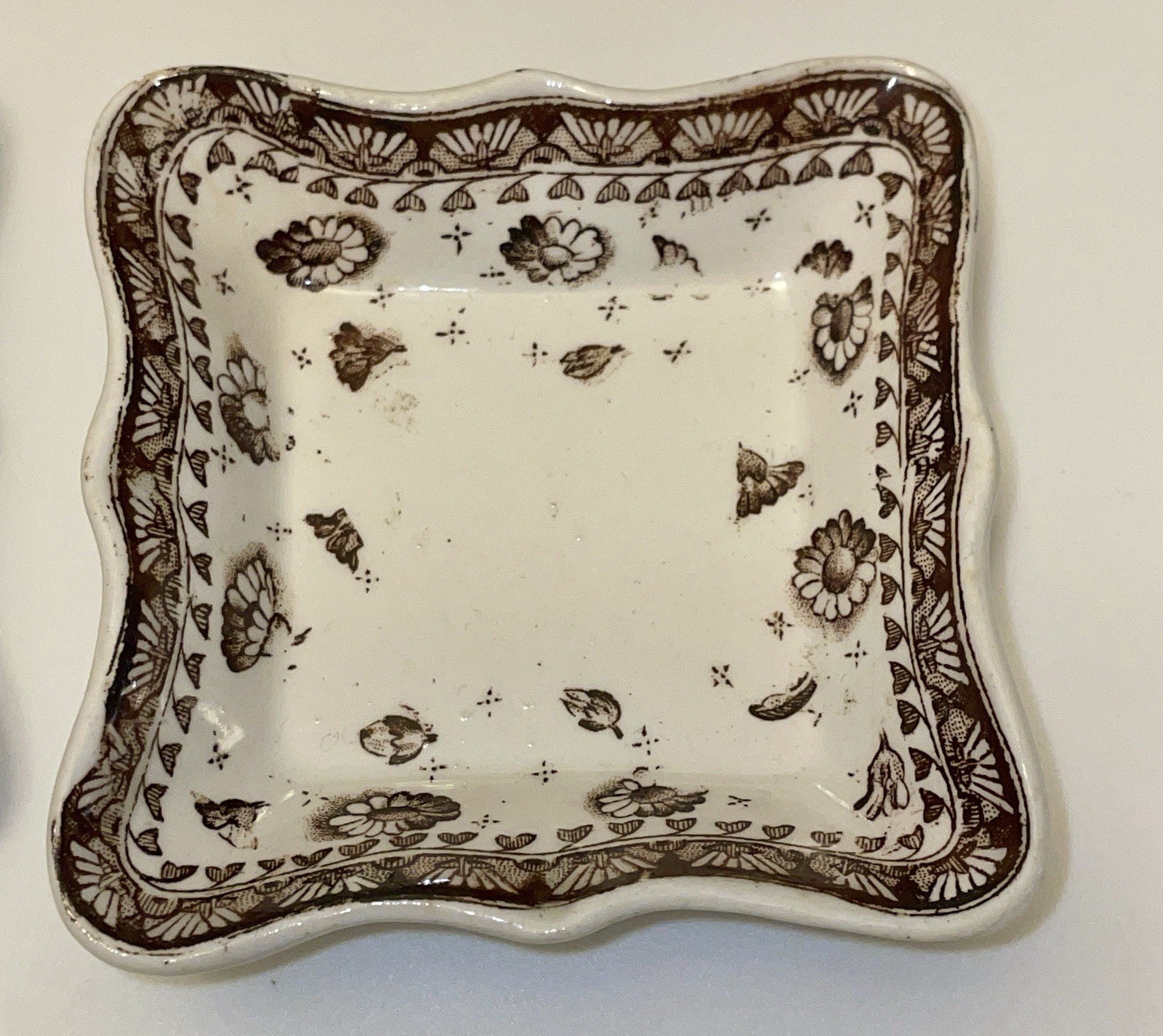 Antique Condiment Or Trinket Dishes Margaret Pattern From George Jones & Sons