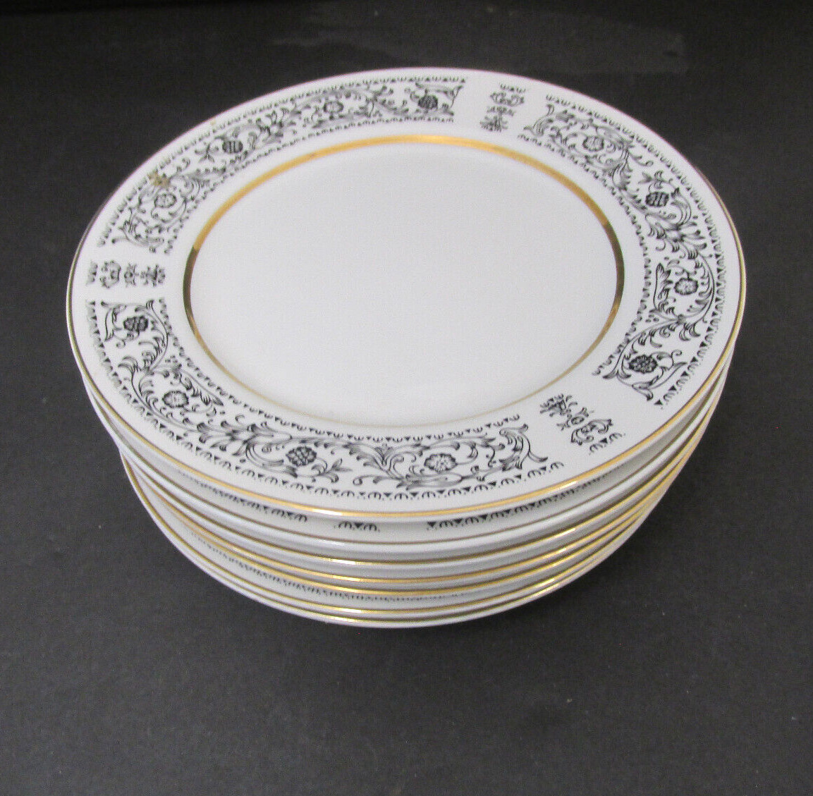ROCKFORD FINE CHINA JAPAN 6 1/2 ” BREAD PLATES LOT SEVEN EXCELLENT CONDITION
