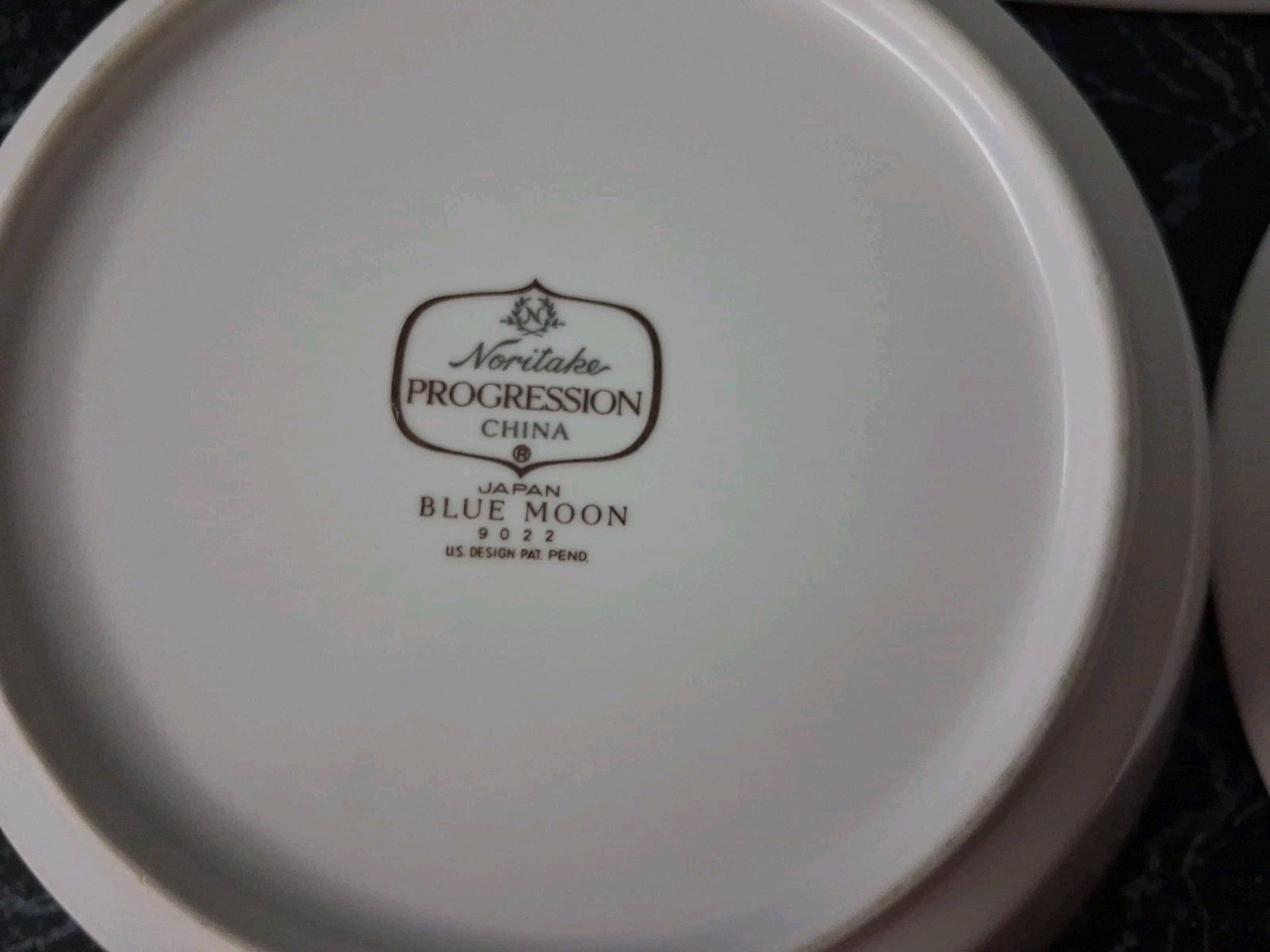 3 Noritake Blue Moon Serving Bowls Progression Japan #9022 ~2 Round ~ 1 Oval
