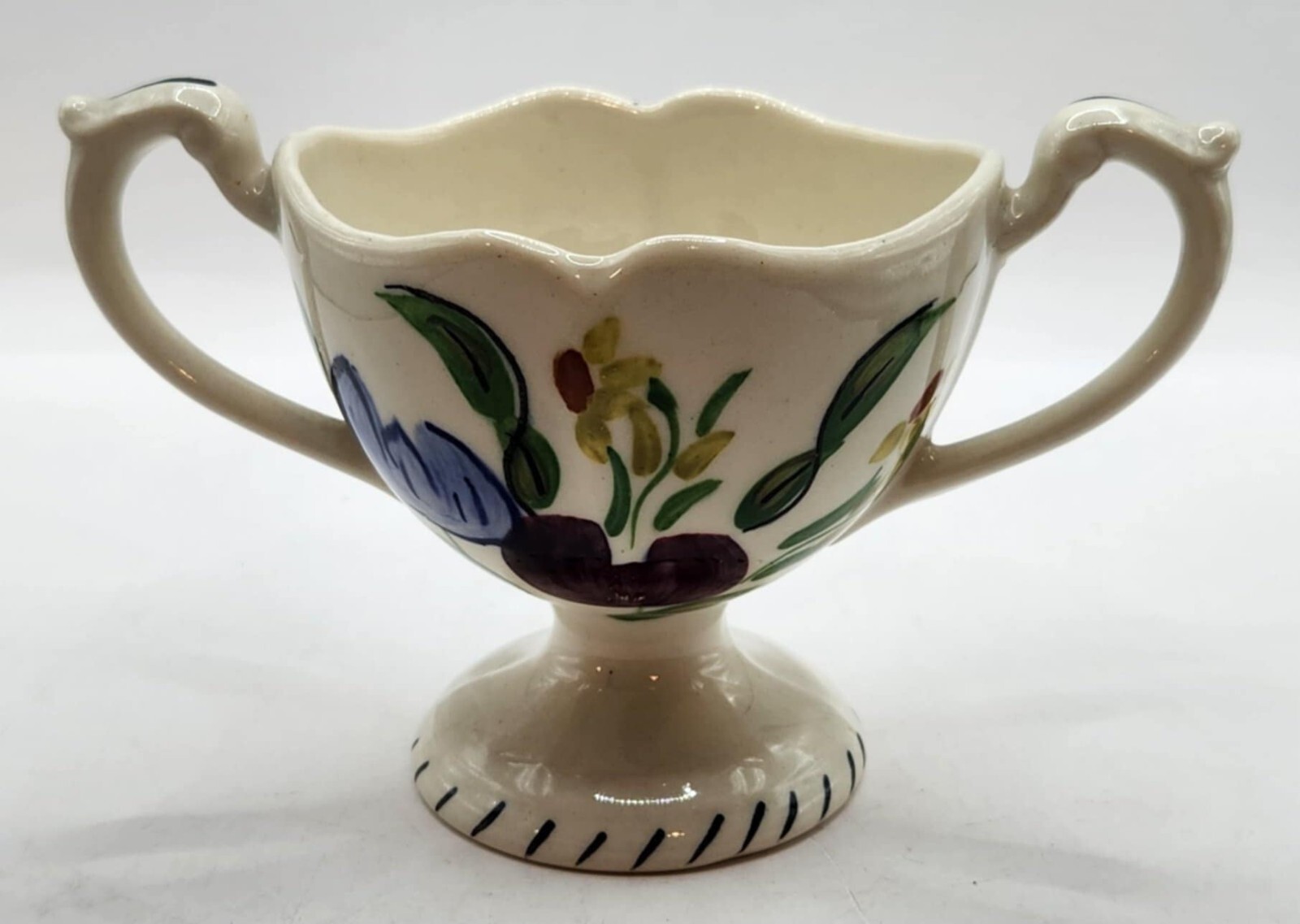 Vintage Blue Ridge China Easter Parade Creamer & Sugar Bowl