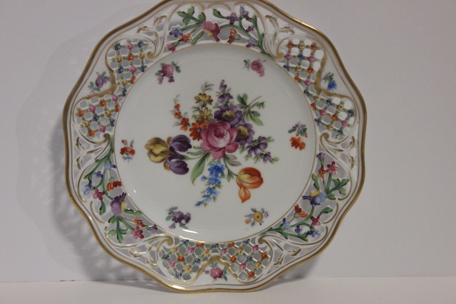 Schumann Bavaria Dresden Empress Chateau Salad Plate, 8-1/2″, 12 Plates Avail