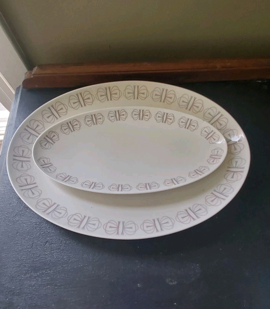 Franciscan MERRY GO ROUND Two Oval Serving Platter